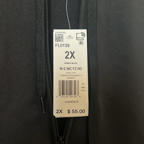 Adidas women’s black zipper sweater - Picture 4 of 12